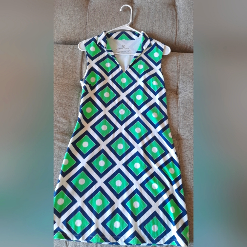 MAHI GOLD XS Dress NWOT